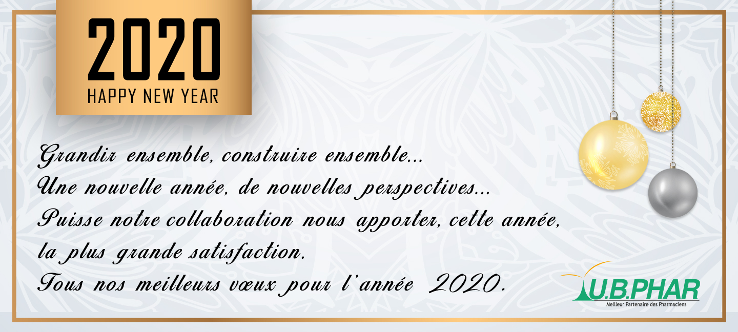 Heureux Année 2020 !